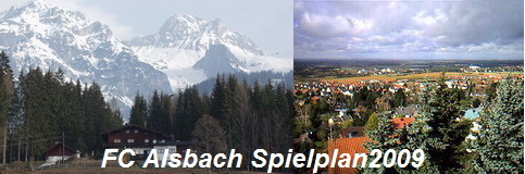FC Alsbach Spielplan2009